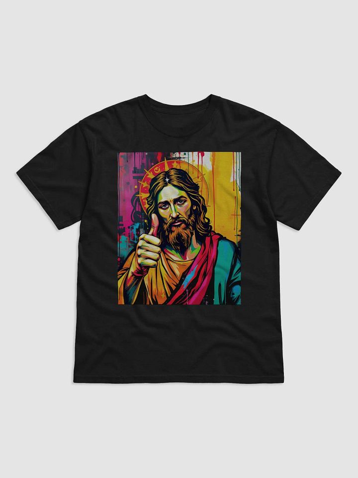 Jesus says it's ok to smoke grass but crack is whack! Supersoft garment dyed tee product image (1)