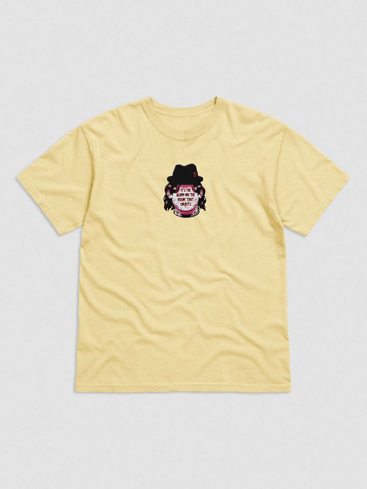 Beard Inside T-Shirt (Embroidered) product image (1)