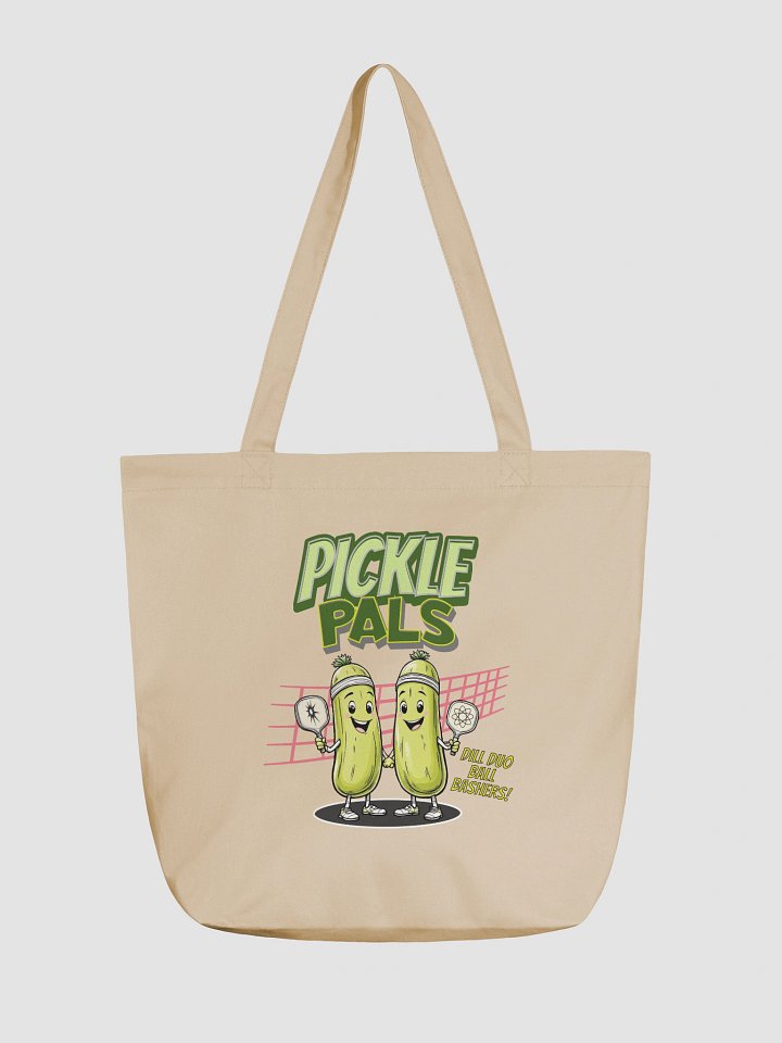Pickleball Pals Dill Duo Ball Bashers Eco-Friendly Tote Bag product image (5)