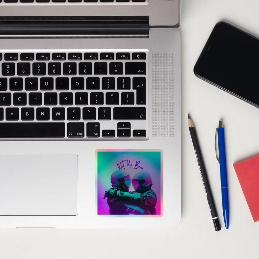 Cosmic Embrace! Holographic Sticker Sheet product image (12)