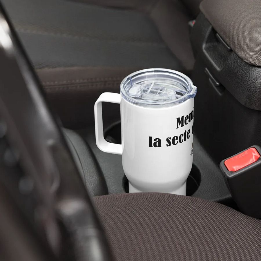 ''Membre'' Tasse de voyage avec poignée product image (8)