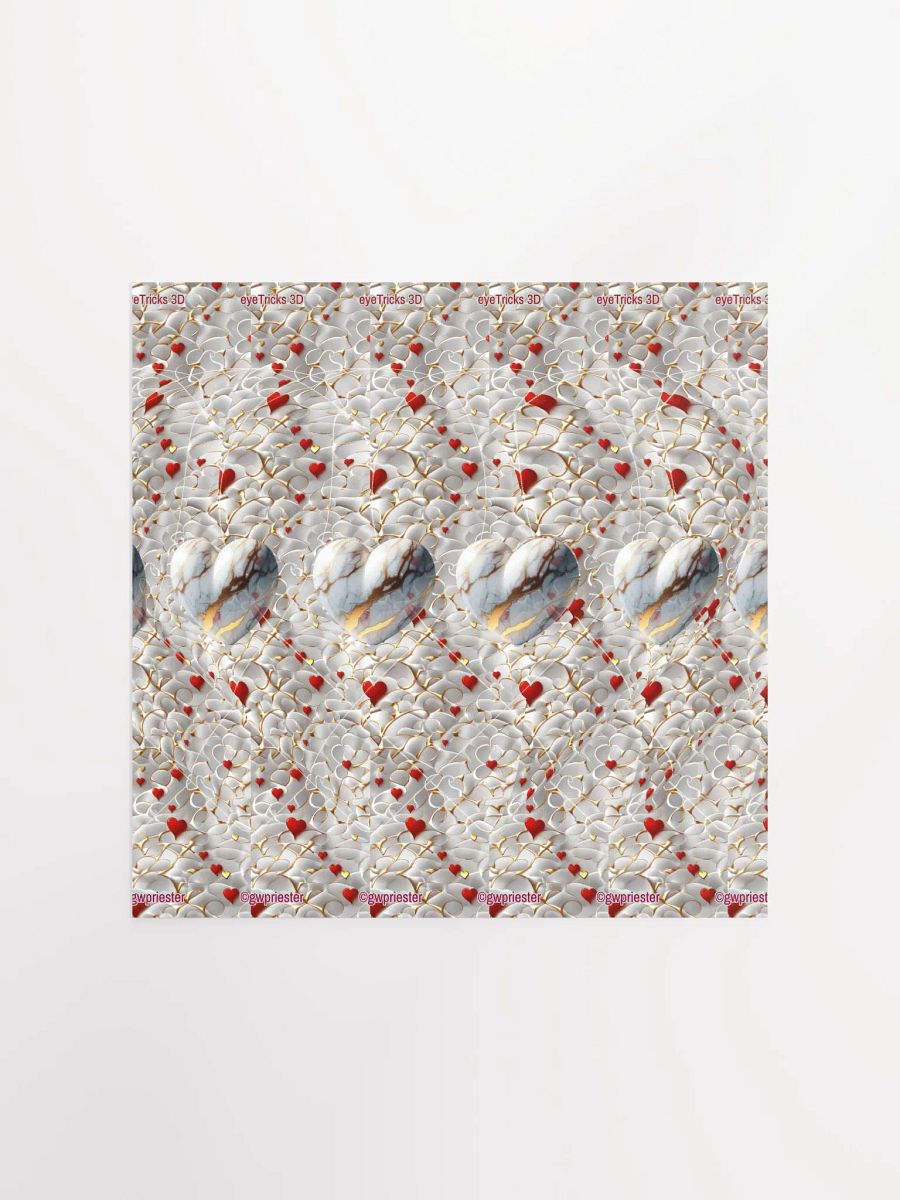 Valentine Heart - 3D Stereogram Poster product image (1)