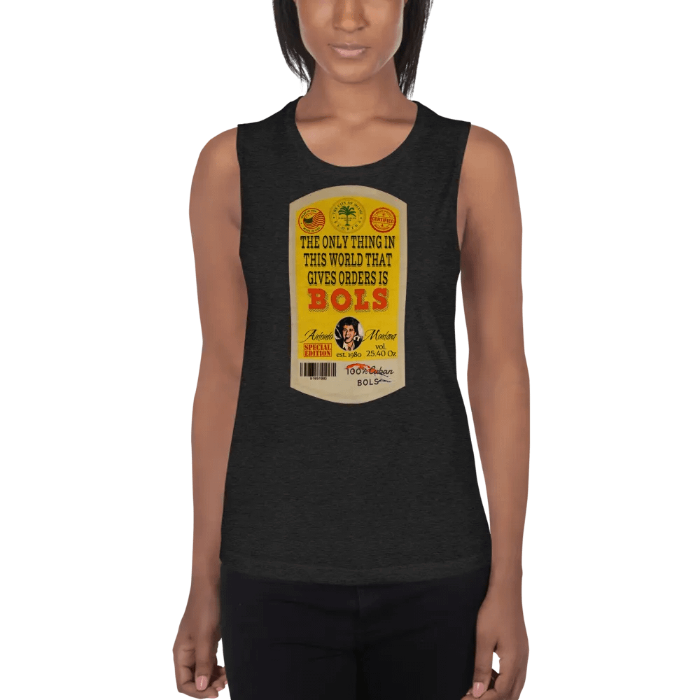 Antonio Montana's BOLS Gin Bella+Canvas Women's Flowy Muscle Tank product image (1)