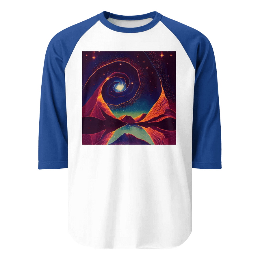 Celestial Peaks Raglan Tee product image (1)