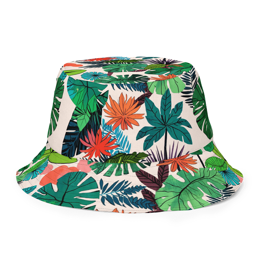 Tropical Foliage Reversible Bucket Hat product image (3)