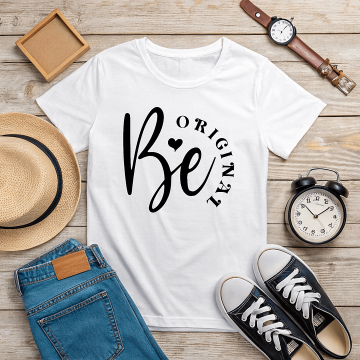 Be Original - Women's White T-Shirt product image (2)
