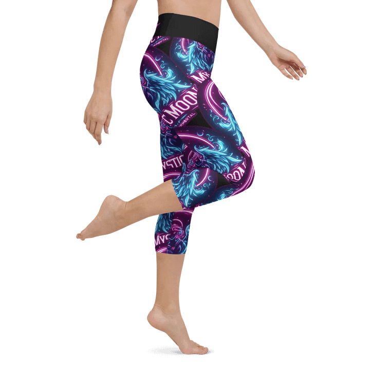 Mystic Moon Goddess Yoga Capris product image (1)