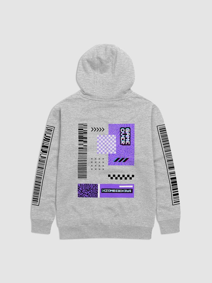 Game Over Glitch In Black | Heritage Hoodie product image (1)