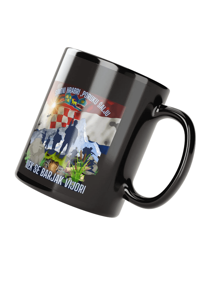 Croatian Pride Oluja 95 Glossy Mug product image (3)