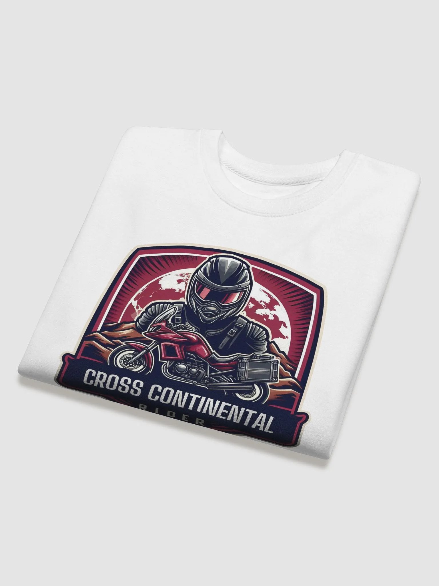 American Classic Cotton Sweatshirt | AI Design cross continental product image (4)