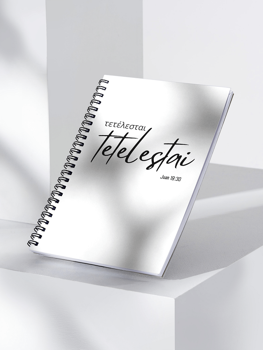 Tetelestai Spiral Notebook/Cuaderno de Espiral product image (3)