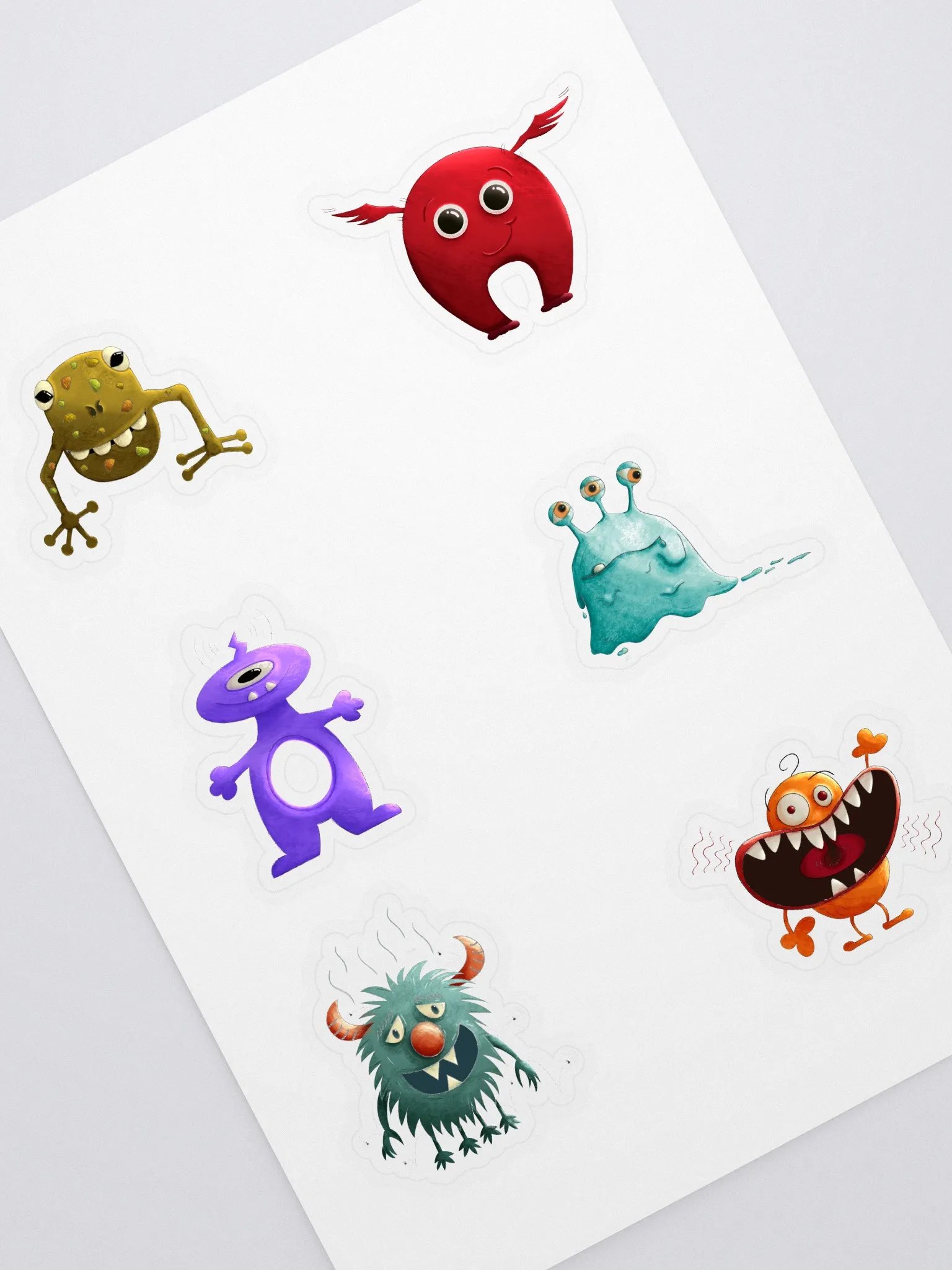 Little Monsters Sticker Set product image (1)