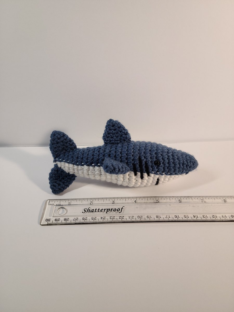 Handmade Amigurumi Shark Stuffed Animal product image (2)