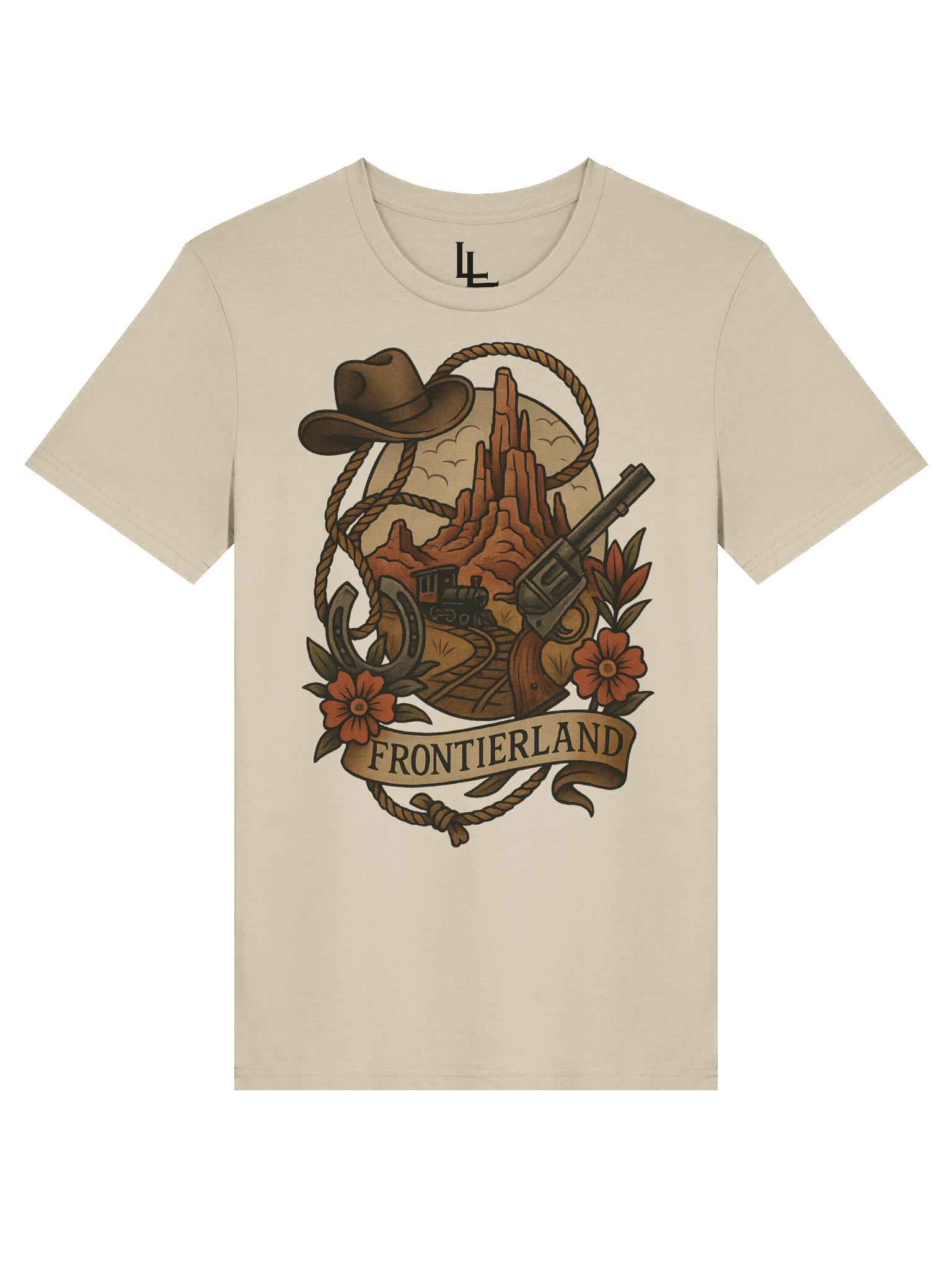 Neo-Traditional Frontierland Tee product image (1)