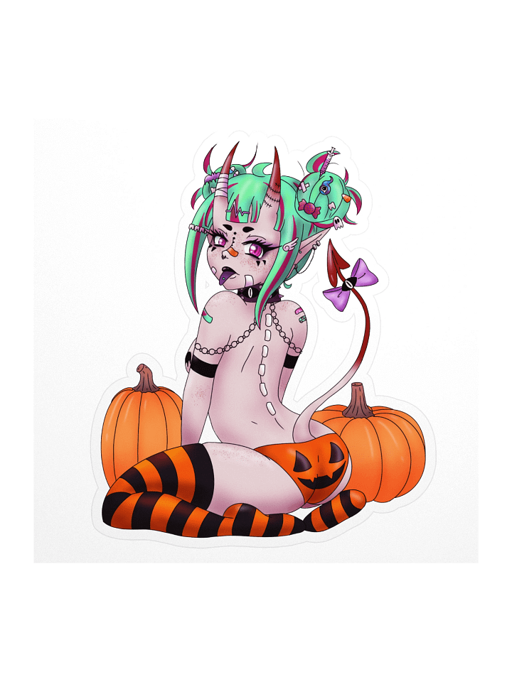 Pumpkin Booty Gar Sticker product image (1)