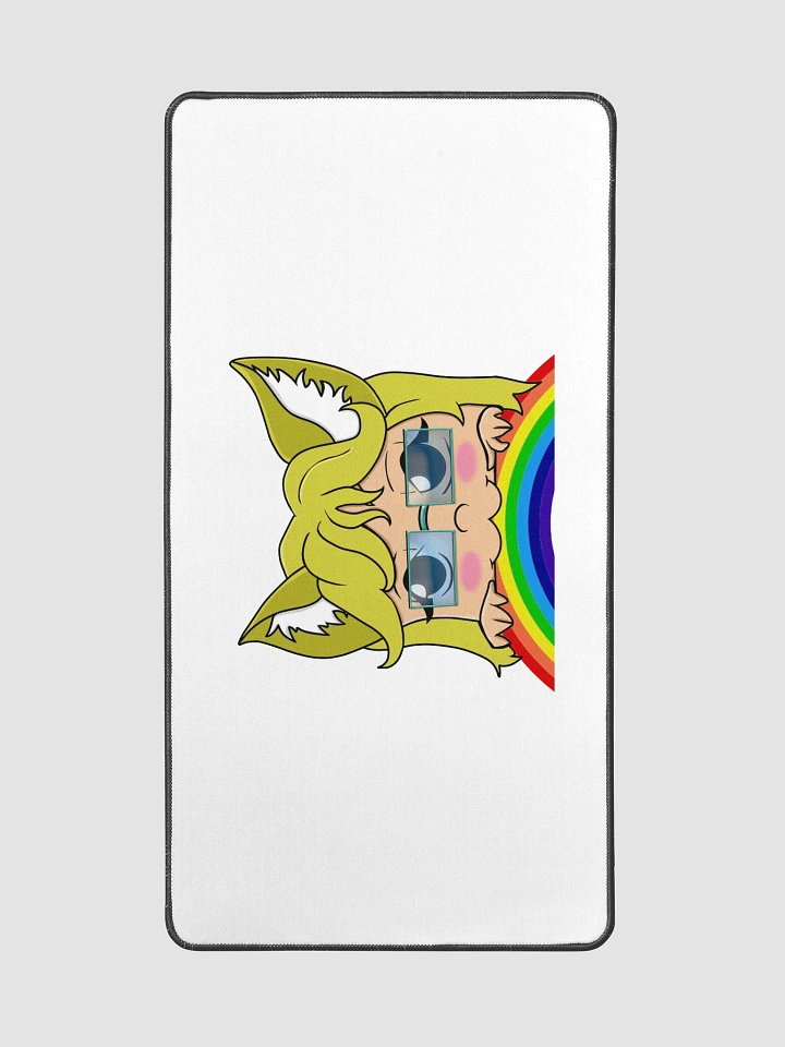 Peekaboo Rainbow Desk Mat product image (2)