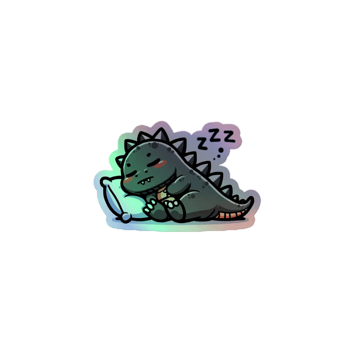 Sleepy Goji - Holo Sticker product image (1)