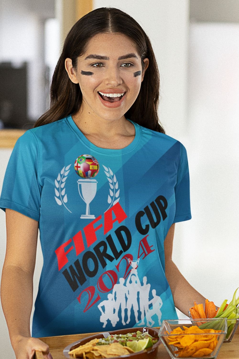 Fifa World Cup 2024 All Over Print T-shirt product image (1)