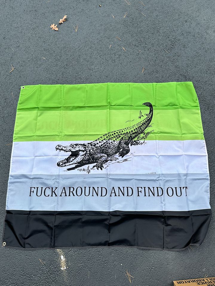 Aromantic FAFO Flag product image (1)