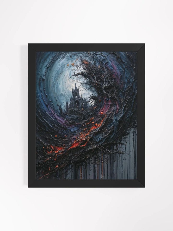 Mystic Castle Swirl Framed Print product image (4)
