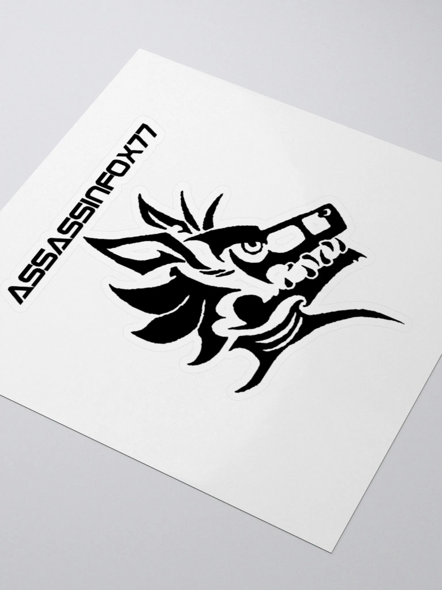 AssassinFox77 Sticker (verschiedene Größen) product image (9)