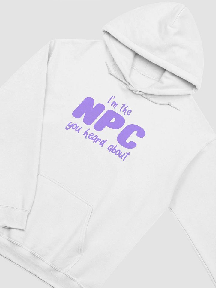 NPC Gamer - Pullover Hoodie ( Fleece-line ) product image (2)