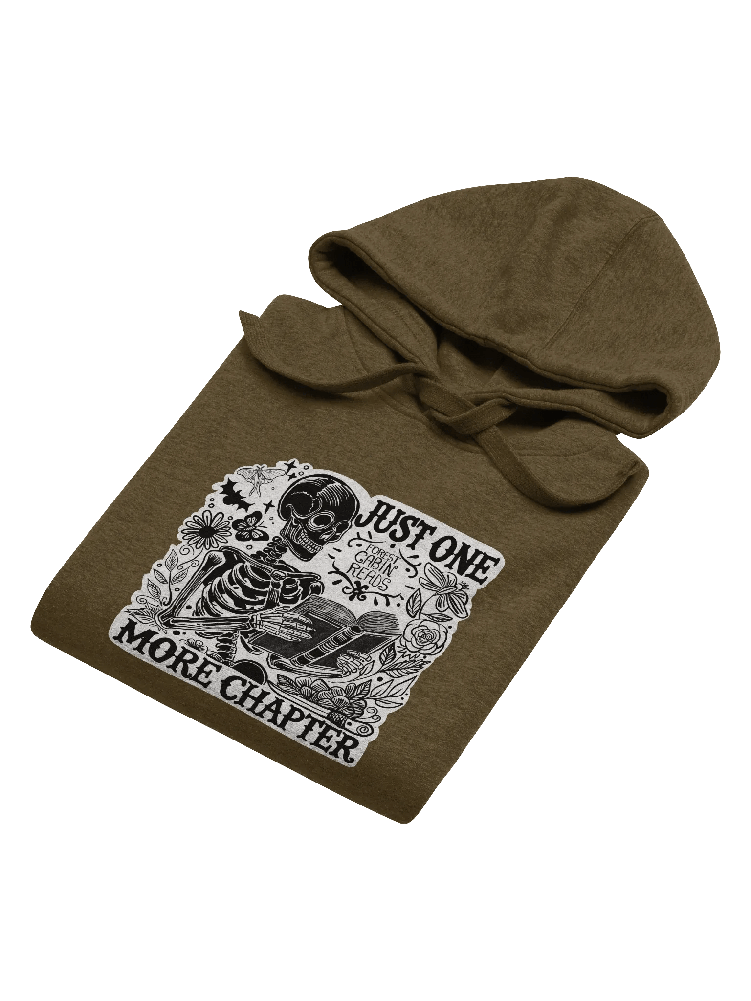 "One More Chapter" Skeleton Hoodie (DARK TONE COLLECTION) product image (6)
