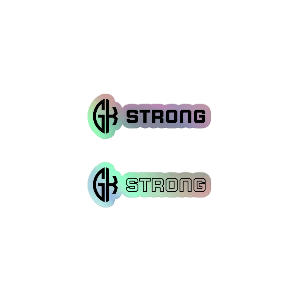 GK Strong Holographic Stickers product image (1)