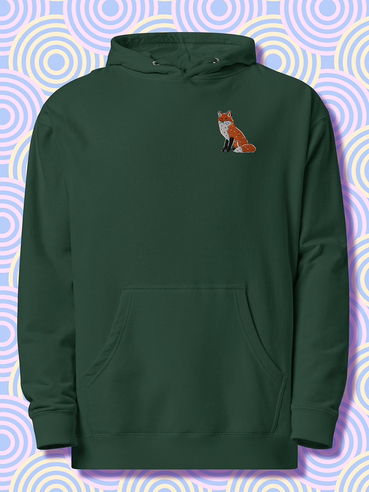 Peaceful Fox Midweight Hoodie product image (2)