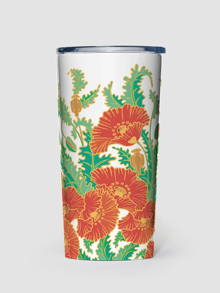 Red Poppy Field Tumbler product image (1)