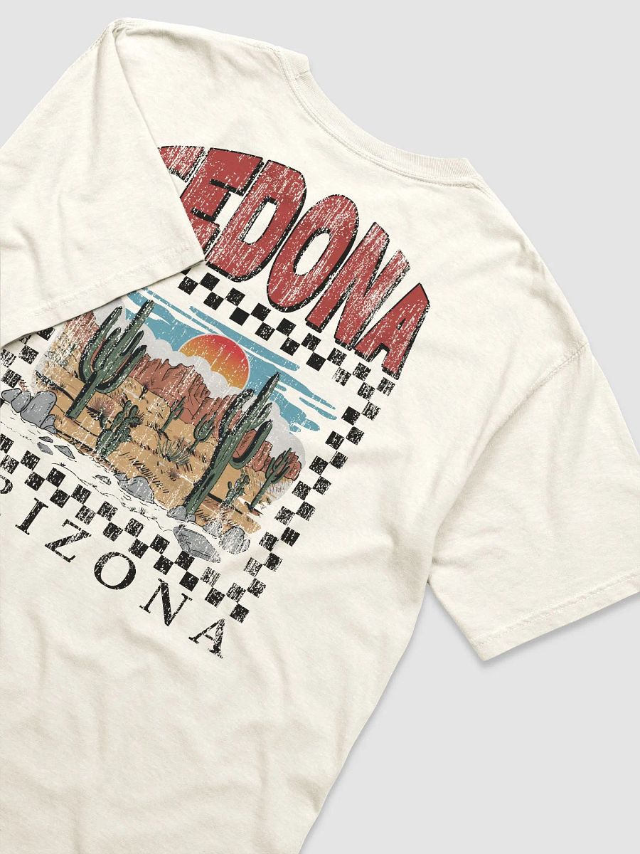 Sedona, Arizona T-Shirt (Backprint) | Grunge Western Desert Tee of a Desert Scene product image (18)