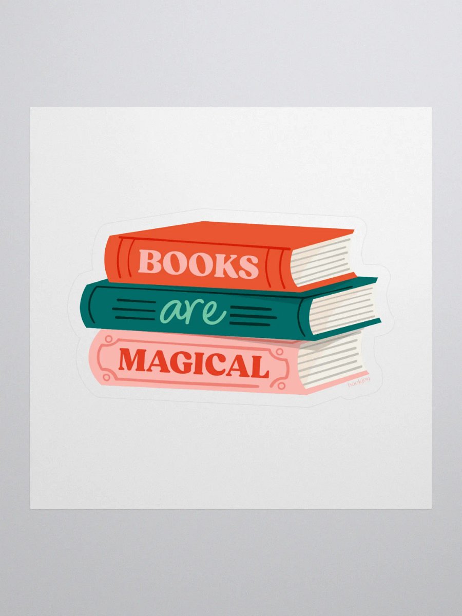 Books Are Magical Sticker product image (1)