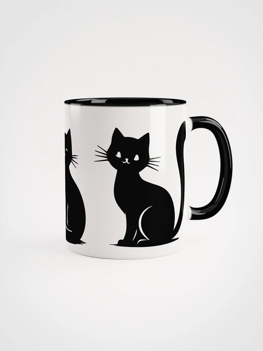 Black Cats Mug with Color Inside product image (1)