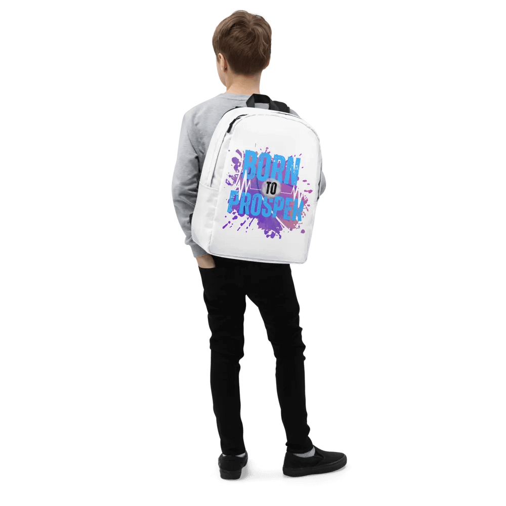 Born to Prosper All-Over Backpack product image (5)