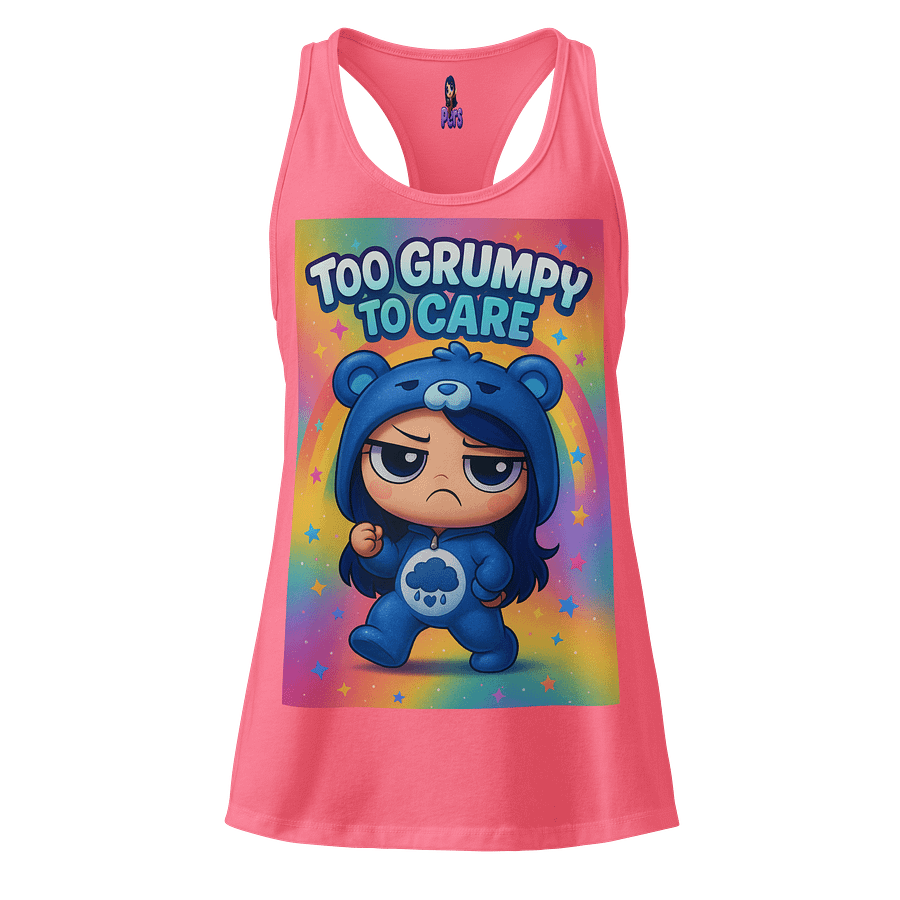 Grumpy Pers Racerback Tank product image (9)
