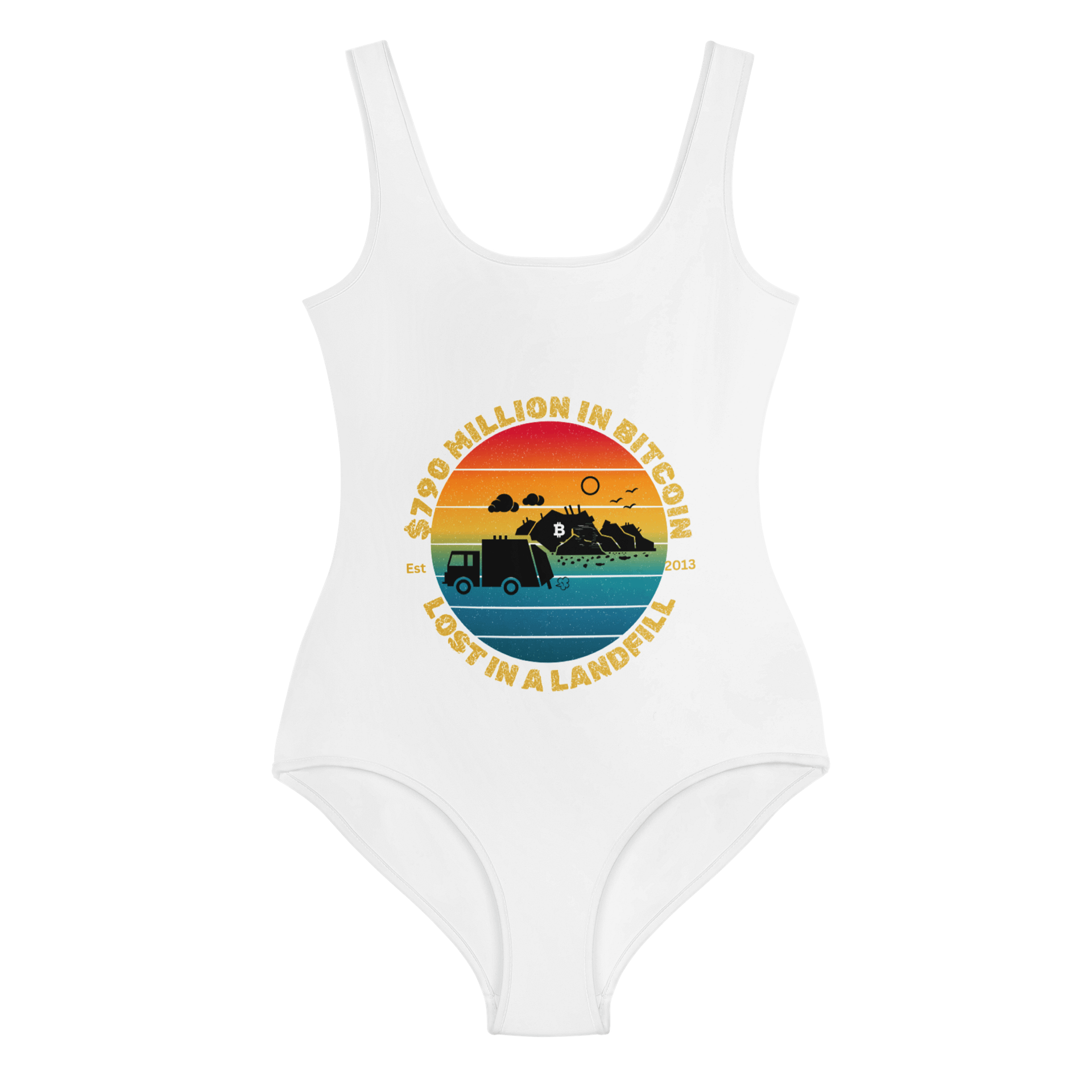 Crypto Trash Treasure Youth Swimsuit product image (1)
