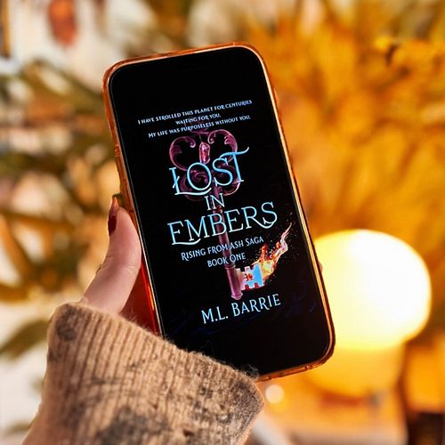 {ad/gifted} Welcome to my stop on the book tour for Lost in Embers by M.L. Barrie @moira.readsandthings, hosted by @talesntea...