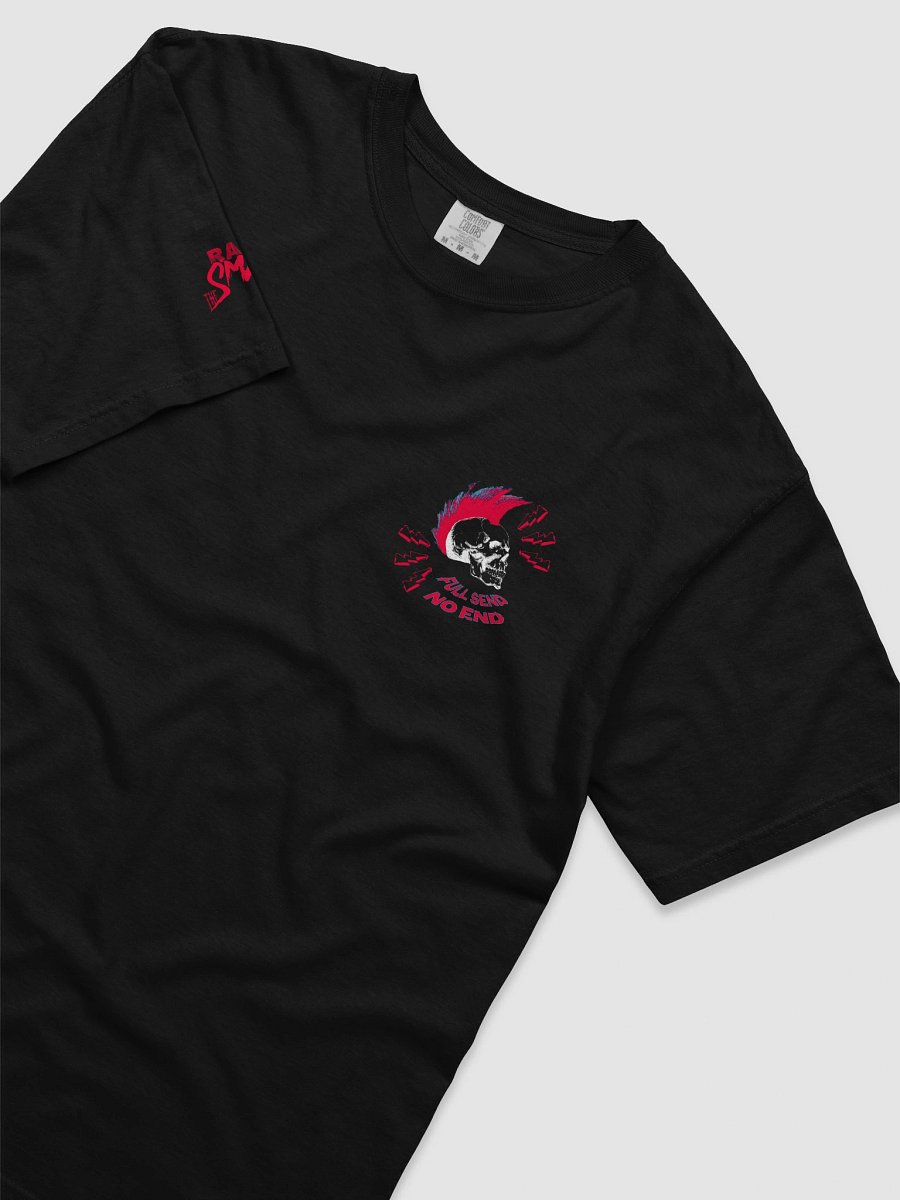 FULL SEND - NO END Black Tee product image (3)