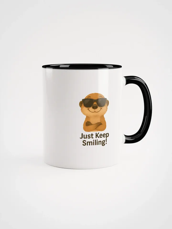 Smiling Meerkat Ceramic Mug product image (2)