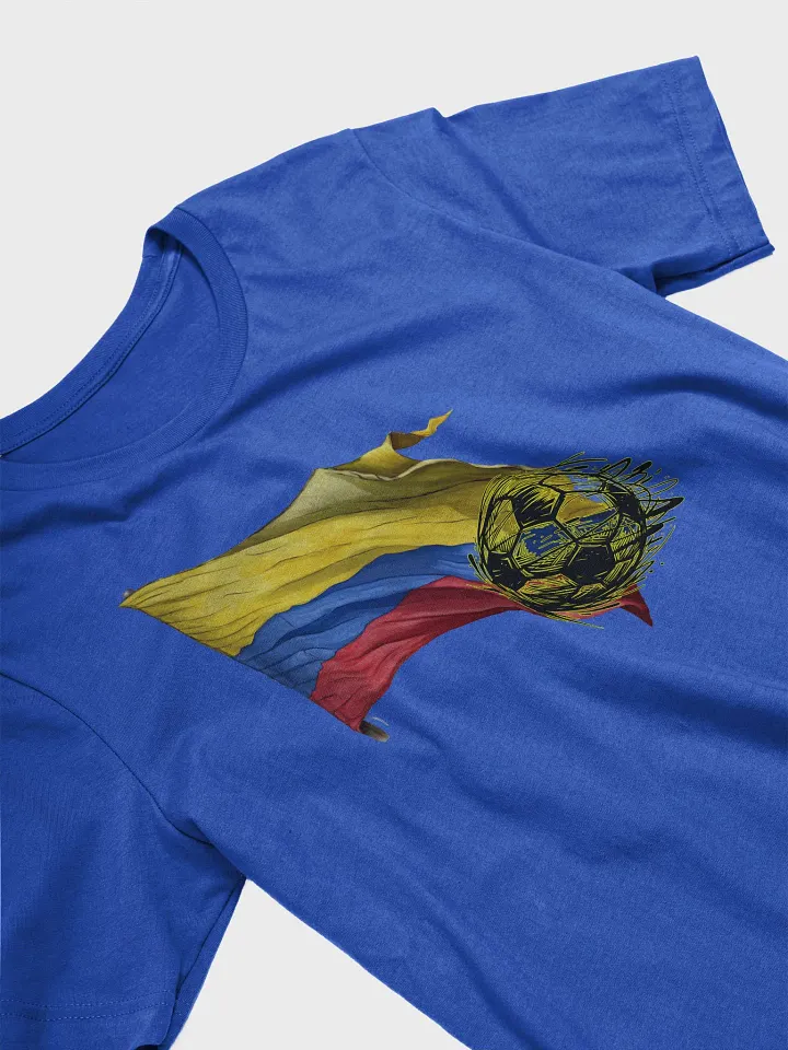 Colombian Flag Soccer Ball T-Shirt product image (55)