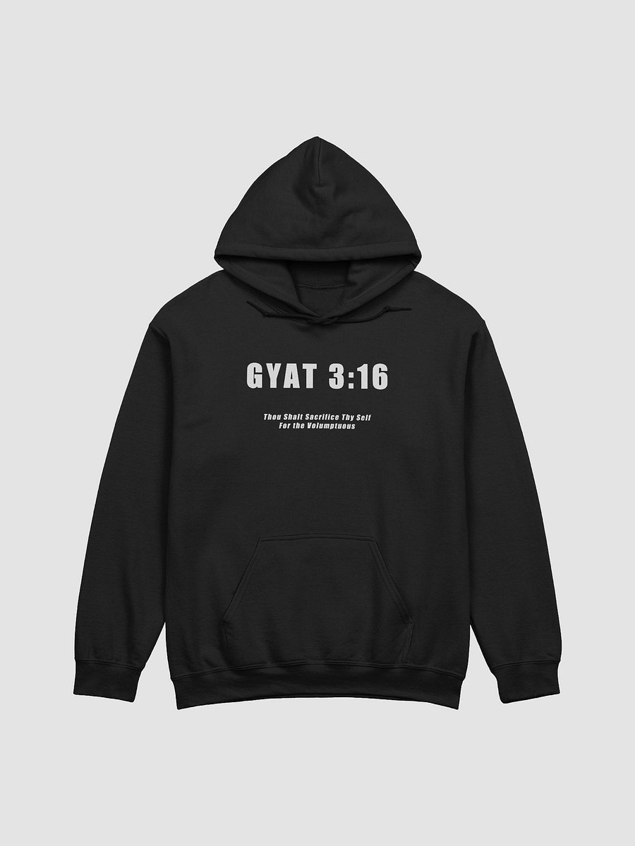 Gyat 3:16 Hoodie product image (1)