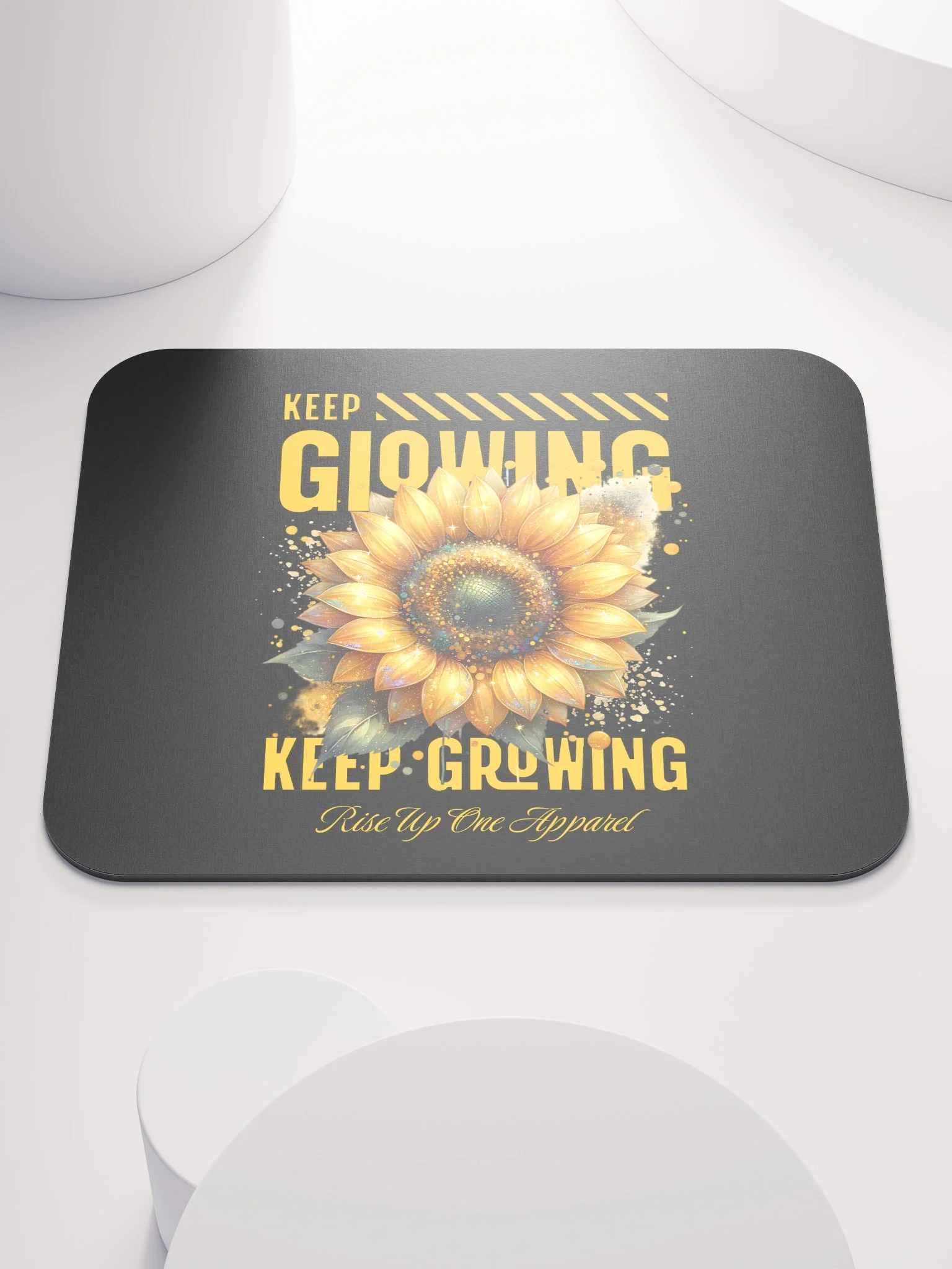 Keep Glowing, Keep Growing Mouse Pad product image (1)