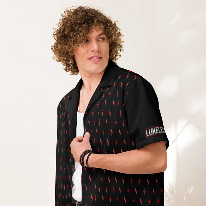 Electro Short Sleeve Hawaiian Shirt product image (1)