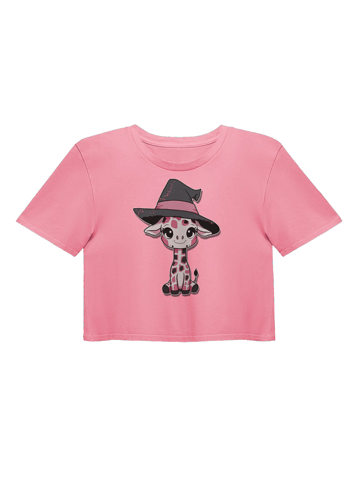 Pastel Potions Crop Top - Giraffe - ON FRONT product image (9)
