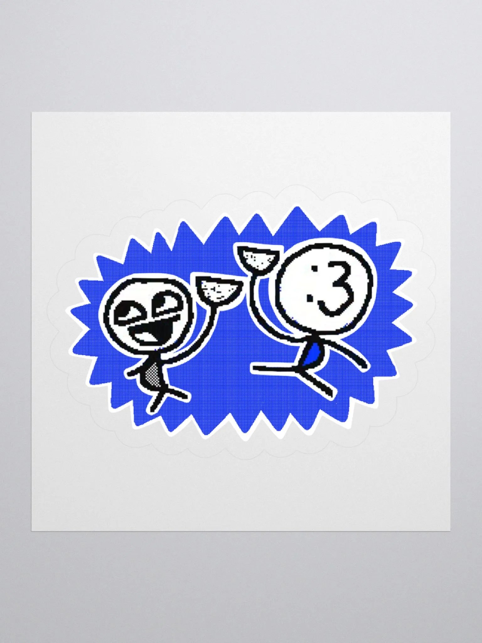 Nom Nom and Derp TACO TIME! (STICKER) product image (2)