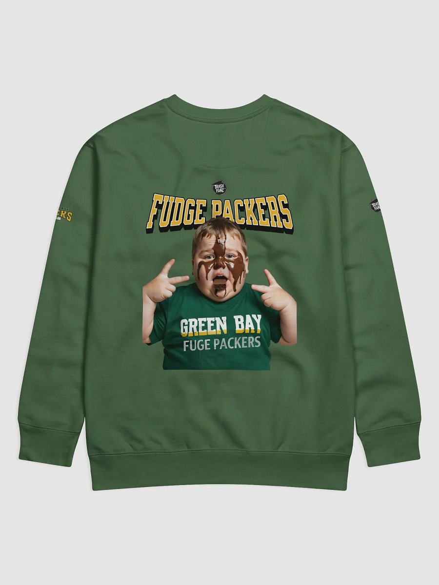 Green Bay Sucks Fudge Packers Sweatshirt | NFL Rivals Locker | Green Bay Packers | Trash Fanz product image (10)