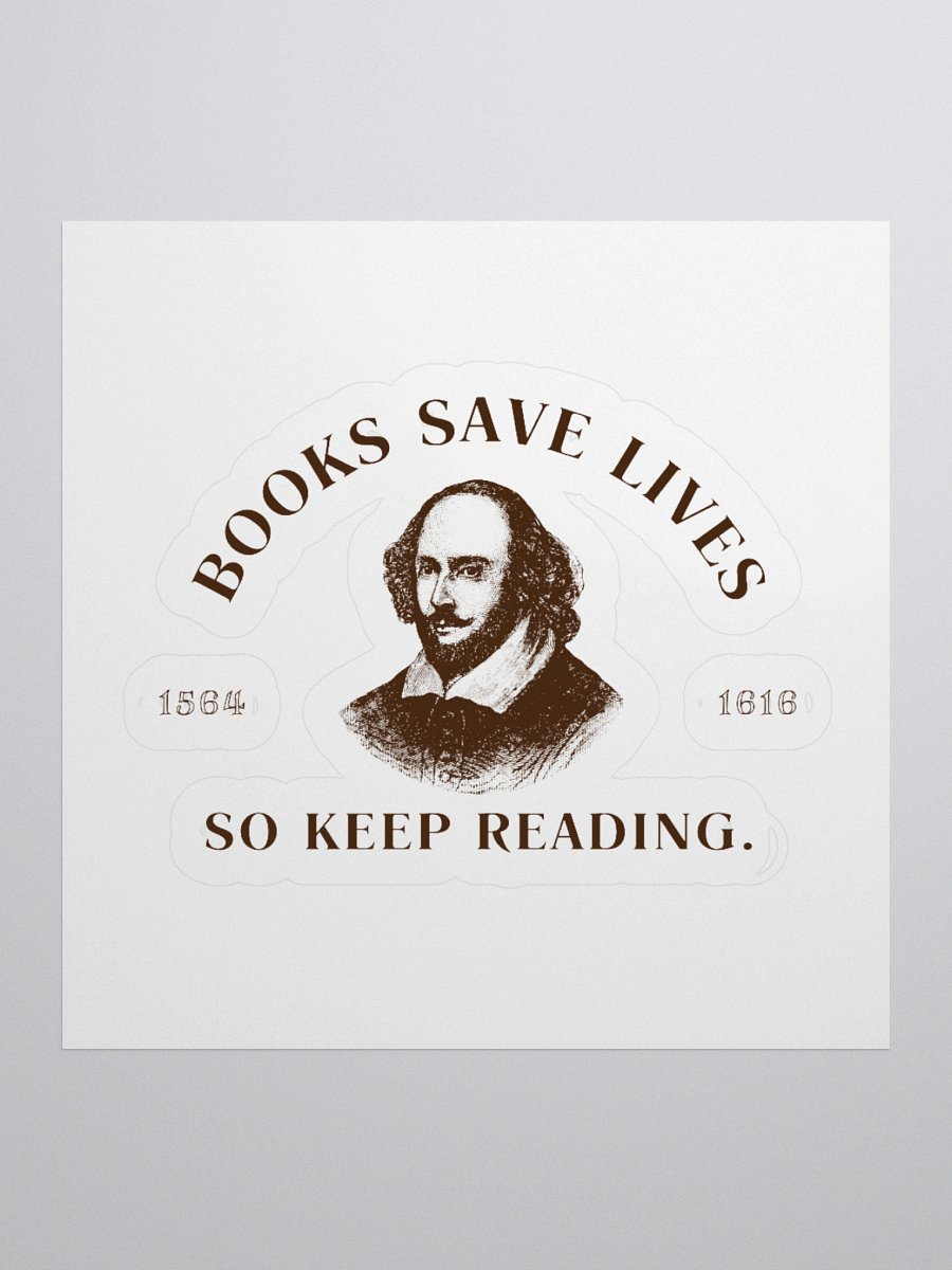 Shakespeare Sticker product image (1)
