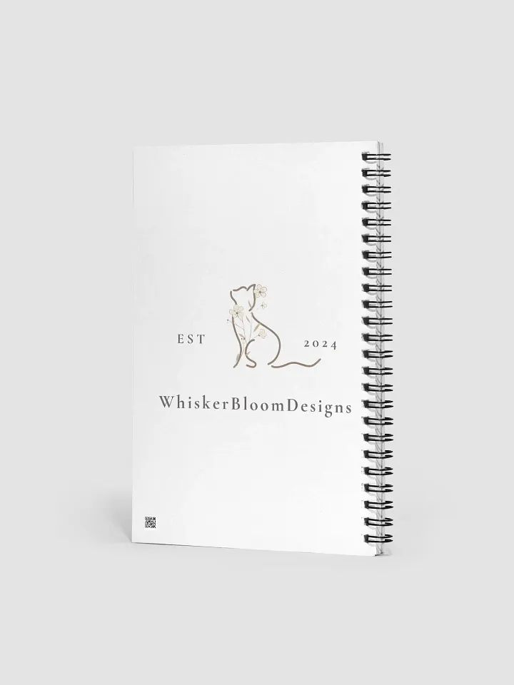 Sakura Feline Spiral Notebook product image (2)