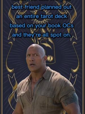 @BTwizzy is legit the GOAT.  im so excited to draw these cards and see them come to life.   #tarot #booktok #originalcharacters #monsterboys #bookart 