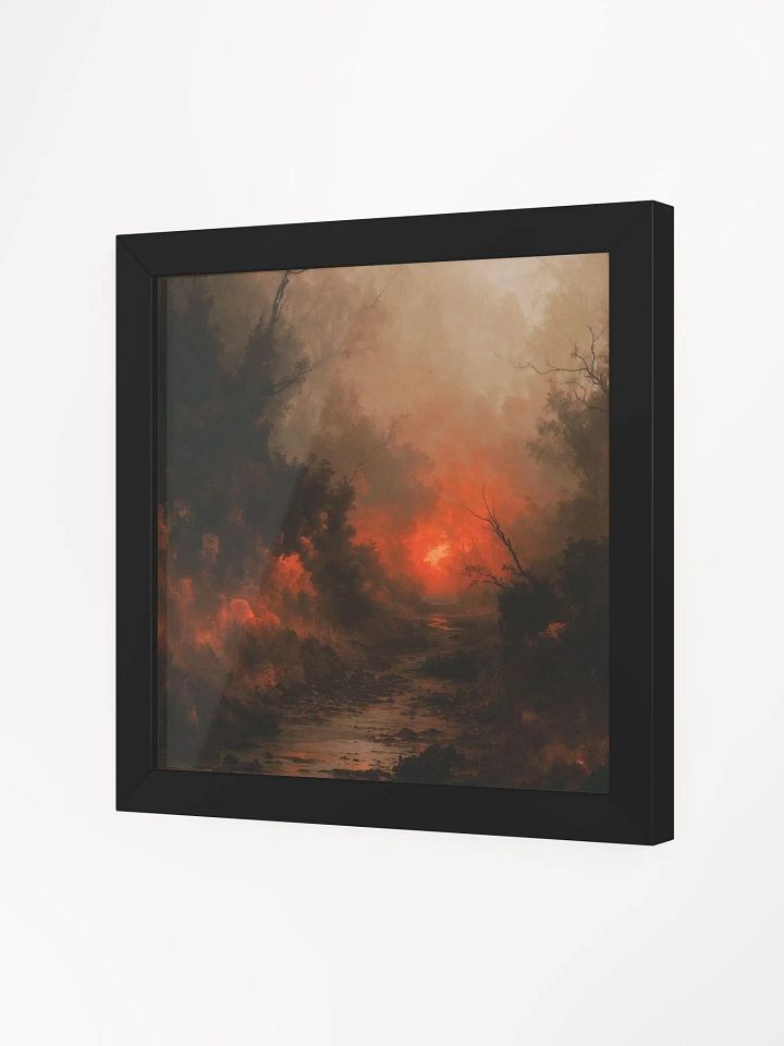 Inferno Glow Framed Print product image (14)